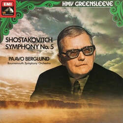 Dmitri Shostakovich / Paavo Berglund / Bournemouth Symphony Orchestra Symphony No. 5 Vinyl LP USED