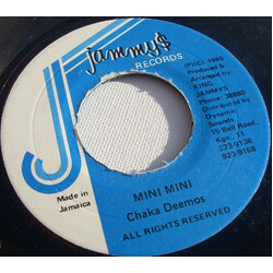 Chaka Demus Mini Mini USED VINYL 7INCH SINGLE 45 RPM