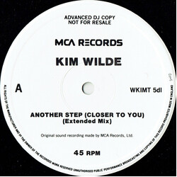 Kim Wilde / Junior (2) Another Step (Closer To You) USED VINYL 12INCH 45 RPM SINGLE PROMO