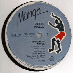 Josey Wales Solomon Style USED VINYL 12INCH