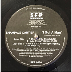 Shampale Cartier I Got A Man (Part 1 of 2) Vinyl 12" USED