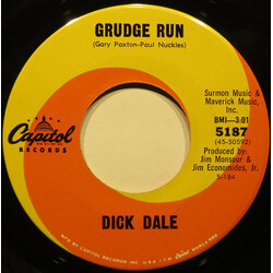Dick Dale Grudge Run USED VINYL 7INCH 45 RPM