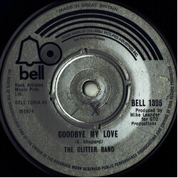 The Glitter Band Goodbye My Love USED VINYL 7INCH 45 RPM SINGLE