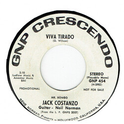 Jack Costanzo Viva Tirado / Guantanamera USED VINYL 7INCH 45 RPM PROMO STEREO
