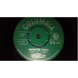 Geoff Love & His Orchestra Coronation Street (Theme From T.V. Series) USED VINYL 7INCH 45 RPM SINGLE