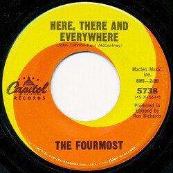 The Fourmost Here, There And Everywhere USED VINYL 7INCH 45 RPM