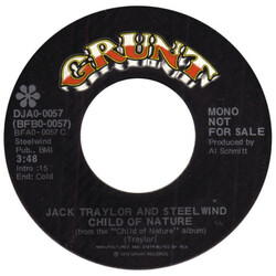 Jack Traylor / Steelwind Child Of Nature / Time To Be Happy USED VINYL 7INCH 45 RPM PROMO MONO