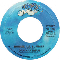 Dan Hartman Boogie All Summer USED VINYL 7INCH 45 RPM SINGLE