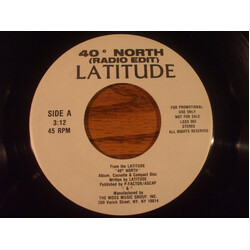 Latitude (2) 40° North USED VINYL 7INCH 45 RPM SINGLE PROMO