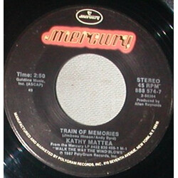 Kathy Mattea Train Of Memories USED VINYL 7INCH 45 RPM SINGLE