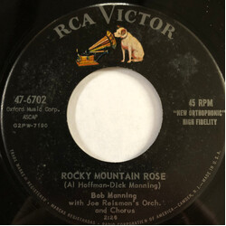 Bob Manning (2) / Joe Reisman And His Orchestra And Chorus Rocky Mountain Rose / Make Believe Dreams Vinyl 7" USED