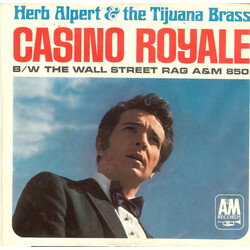 Herb Alpert & The Tijuana Brass Casino Royale USED VINYL 7INCH 45 RPM SINGLE STYRENE