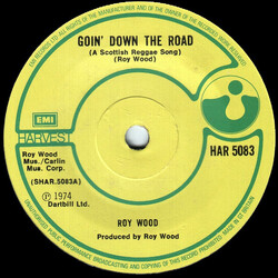 Roy Wood Goin' Down The Road (A Scottish Reggae Song) USED VINYL 7INCH 45 RPM SINGLE