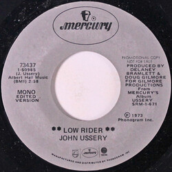 John Ussery Low Rider / Smile USED VINYL 7INCH 45 RPM SINGLE PROMO STYRENE MONO