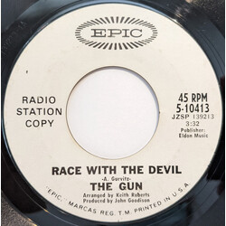The Gun Race With The Devil USED VINYL 7INCH 45 RPM SINGLE PROMO