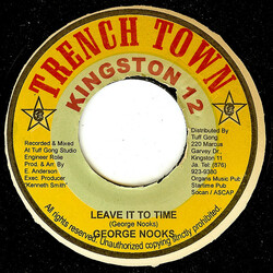 George Nooks Leave It To Time USED VINYL 7INCH 45 RPM