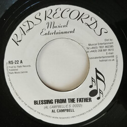 Al Campbell Blessing From The Father USED VINYL 7INCH