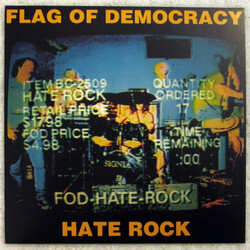 Flag Of Democracy Hate Rock Vinyl LP USED