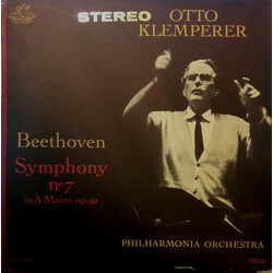 Otto Klemperer / Philharmonia Orchestra / Ludwig van Beethoven Symphony No. 7 In A Major, Op. 92 Vinyl LP USED