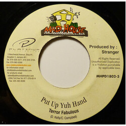 Terror Fabulous Put Up Yuh Hand USED VINYL 7INCH 45 RPM REISSUE