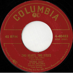 Doris Day / The Mellomen Two Hearts, Two Kisses (Make One Love) USED VINYL 7INCH 45 RPM