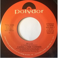 Ollie And Jerry / Carol Lynn Townes Breakin'... There's No Stopping Us / 99 1/2 USED VINYL 7INCH 45 RPM