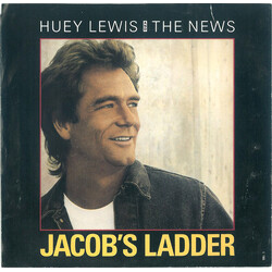 Huey Lewis & The News Jacob's Ladder USED VINYL 7INCH 45 RPM SINGLE STYRENE STEREO