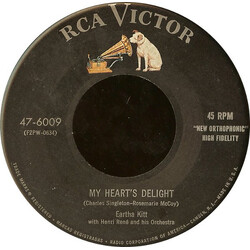 Eartha Kitt My Heart's Delight / The Heel USED VINYL 7INCH 45 RPM