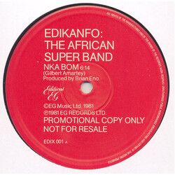 Edikanfo Nka Bom USED VINYL 12INCH PROMO