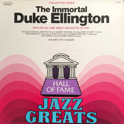 Duke Ellington The Immortal Duke Ellington Vol. 3 Of 3 Vinyl LP USED