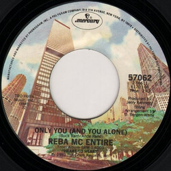 Reba McEntire Only You (And You Alone) USED VINYL 7INCH 45 RPM SINGLE