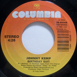 Johnny Kemp Birthday Suit USED VINYL 7INCH SINGLE