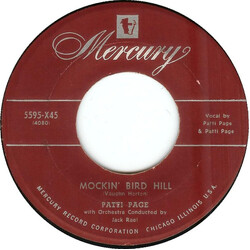 Patti Page Mockin' Bird Hill USED VINYL 7INCH 45 RPM SINGLE