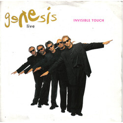 Genesis Invisible Touch (Live) USED VINYL 7INCH 45 RPM SINGLE STEREO