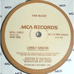 Van McCoy Lonely Dancer VINYL 12" USED