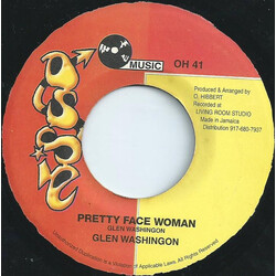 Glen Washington Pretty Face Woman USED VINYL 7INCH 45 RPM