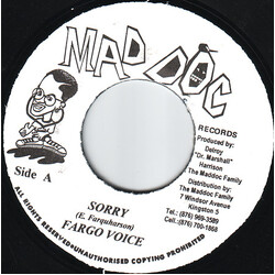 Fargo Voice Sorry VINYL 7" USED
