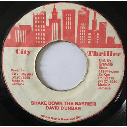 David Dunbar Shake Down The Barrier USED VINYL 7INCH