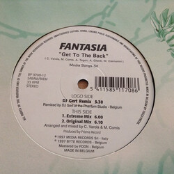 Fantasia (27) Get To The Back USED VINYL 12INCH 33 S RPM STEREO