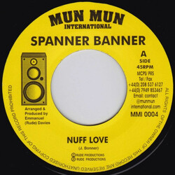 Spanner Banner Nuff Love USED VINYL 7INCH 45 RPM