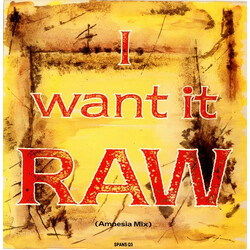 Spandau Ballet I Want It Raw USED VINYL 12INCH SINGLE PROMO SINGLE SIDED