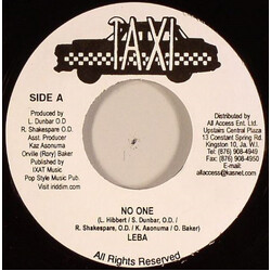 Leba Hibbert / Belinda (21) / Kibaki No One / Want Something USED VINYL 7INCH 45 RPM SINGLE