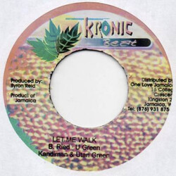 Candy Man / Utan Green Let Me Walk USED VINYL 7INCH 45 RPM