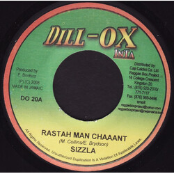 Sizzla / Mix Blessings Band Rastah Man Chaaant / Vet Law USED VINYL 7INCH