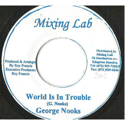 George Nooks World Is In Trouble USED VINYL 7INCH
