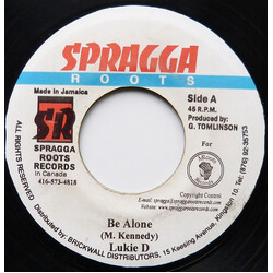 Lukie D Be Alone USED VINYL 7INCH 45 RPM