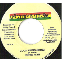 Lutan Fyah / Nadine Sutherland Good Thing Going / Rough Out Deh USED VINYL 7INCH 45 RPM