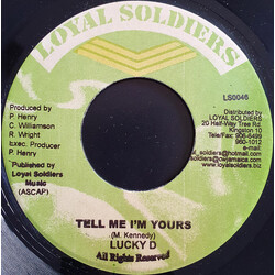 Lukie D / Ras Brando Tell Me I'm Yours / Running Away USED VINYL 7INCH 45 RPM