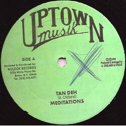 The Meditations / Perrogative Tan Deh / Lover Boy USED VINYL 12INCH