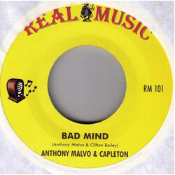 Anthony Malvo / Capleton Bad Mind / Greedy Woman USED VINYL 7INCH 45 RPM